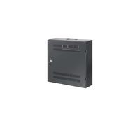 Armoire suspendue profil bas 4U + rack 2U 19, noir 713689