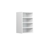 Vicco Armoire Suspendue R-Line, Blanc, 40cm | Rangement ouvert · 3 Tablettes · Librement combinable · Profondeur - 29 cm · ✓ Tout à portée de main