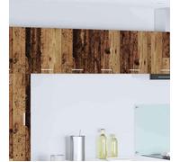 Armoire suspendue - VIDAXL - Riga - Bois ancien et blanc - 60 x 31 x 40 cm - 2 portes