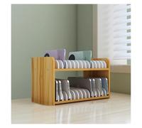 Armoire téléphonique en bois avec étagères de 31 cm, design à 2 et 3 niveaux pour examens d'étudiants et réunions d'employés - Peut contenir 30 téléphones, finition foncée, solution de rangement pour