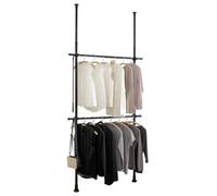 WENKO Penderie télescopique « Herkules Basic » noir