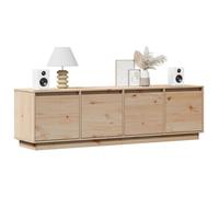 Armoire TV - CLOUD - Meuble séjour - 156x37x45 cm Bois de pin massif ll434