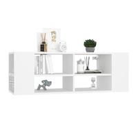 Armoire TV - CLOUD - Meuble séjour - Desgin mural - Blanc 102x35x35 cm Bois d’ingénierie ll1782