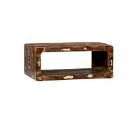 Armoire TV Multicolore 60x30x25 cm en bois massif recyclé