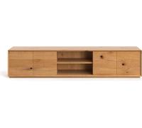 Armoire TV Pavo 200 cm, bois massif, meuble design
