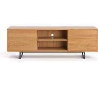 Armoire TV Vindue moderne 220 cm, chêne, meuble design