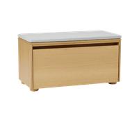 Armoire Umage Hideaway en Placage avec Porte et Étagère en Chêne/sterling