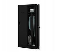 Armoire vestiaire BHP KACPER 4 compartiments 800x1800x500mm noire