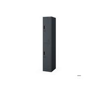 Armoire vestiaire de sécurité IGOR 1 Plus 316 5 x 1850 x 450 mm anthracite