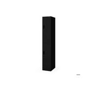 Armoire vestiaire de sécurité IGOR 1 Plus 316 5 x 1850 x 450 mm noire
