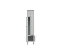 Armoire Vestiaire Gain de Place Type L - - Acier1200Battante