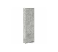 Armoire - vidaXL - 3334011 - Gris béton - 55x25x189 cm - Fixation murale