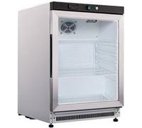 Armoire Vitrée Positive 130 L Laquée Blanche Furnotel