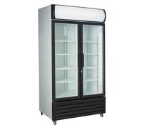 Armoire Vitrine à Boisson - 670 litres - Combisteel - R290 2 Portes Vitrée