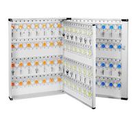 Armoires à 212 Clés en Aluminium, Placards à Clés pour Montage Mural, avec 212 Étiquettes 2 Clés Rangement Sécurisé des Clefs Maison Bureau Hôtel(212key)