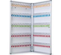 Armoires à 32/48/72/96 Clés en Aluminium, Placards à Clés pour Montage Mural, pour Voiture, Bureau, Maison, Garage, Location(120Key)