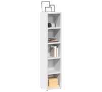 Armoires à CD Rangement Bureau Intérieur 2 pcs Noir Bois d’Ingénierie vidaXL