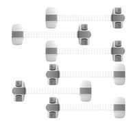 Armoires à l'épreuve des bébés, serrures d'armoire réglables pour bébé, serrures de toilettes multi-usages pour cuisine, fours