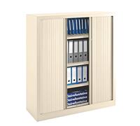 Armoires à rideaux eco-conçue classiques beige h 136 x l 120 - beige - nc Beige G