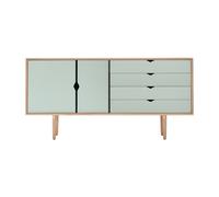 Armoires basse S6 façades colorées WxHxD 163x80x43cm