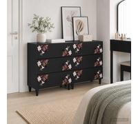 Armoires de rangement 2 pc 120 x 33 x 75 cm Multicolore vidaXL