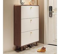 Armoires de rangement à chaussures Houmway Slim Armotboards Armoires Halways Slimline ， Ultra Slim Shoe Shoe Rack Orga - Conception de seau de basculement libre, armoire de rangement de sauvegarde de