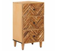 Armoires de rangement avec tiroir Marron 40 x 33,5 x 75 cm vidaXL