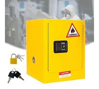 Armoires de sécurité chimique, armoires de sécurité pour matières dangereuses, armoires de sécurité en acier galvanisé avec étagères réglables pour un usage commercial, industriel et domestique.