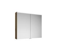 Armoires de toilette burgbad Eqio avec éclairage LED à poser, 2 portes, 900x800x170mm, SPGS090F5662, Corps: Décor chêne Urban
