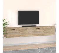 Armoires murales 2 pcs Chêne sonoma 60x36,5x35 cm