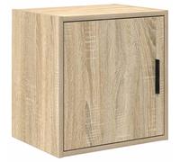 Armoires murales de garage 2 pcs noir bois d'ingénierie armoire vidaXL