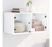 VidaXL 836497 Armoire de rangement de salle à manger Blanc