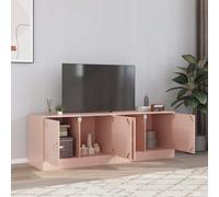 Armoires TV 2 pcs. Rose 67x39x44 cm Acier