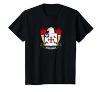 Armoiries Byrd - Blason de la Famille T-Shirt, Enfant, Noir, 3 Ans