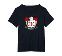 Armoiries Byrd - Blason de la Famille T-Shirt, Femme Grandes Tailles, Noir, 1X