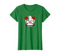 Armoiries Byrd - Blason de la Famille T-Shirt, Femme, Vert Kelly, XXL