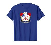 Armoiries Byrd - Blason de la Famille T-Shirt, Homme, Bleu Royal, M