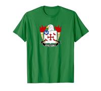 Armoiries Byrd - Blason de la Famille T-Shirt, Homme, Vert Kelly, XL