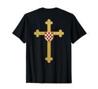 Armoiries croates catholiques avec Croix - Hrvatska T-Shirt