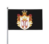 Armoiries de la Fédération de Russie 3x5ft Patio Garden Flag Décoration d'intérieur Drapeau imprimé simple face