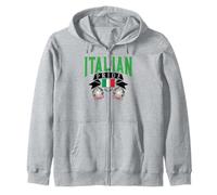 Armoiries de la fierté Italienne pour Homme et Femme. Sweat à Capuche