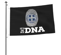 Armoiries de la Grèce C'est dans MyFlags pour l'extérieur 2x3 Ft Double face Drapeau bannière robuste pour la maison Cour Festival extérieur Jardin Décor Drapeau de bienvenue