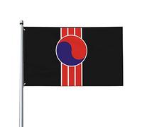 Armoiries de la République du Vietnam 1967 3x5ft Patio Garden Flag Décoration d'intérieur Drapeau imprimé simple face