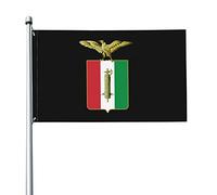 Armoiries De La République Sociale Italienne Drapeau De Jardin Durable Garden Flag Colorée Drapeaux De Jardin Pour Porche Extérieure Balcon 90X150Cm