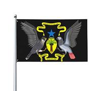 Armoiries de Sainte-Hélène 0,9 x 1,5 m Patio Jardin Drapeau Décoration d'intérieur Drapeau imprimé simple face