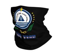 Armoiries du Cap-Vert Capverdien Femme Homme Cache Cou Coupe-Vent Tour De Cou Douce Bandeau pour Ski Cyclisme Pêche Marche