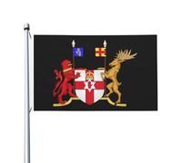 Armoiries Du Nord De L'Irlande Décoration Bannière 90X150Cm Résistant Éclatantes Bannière Cour Drapeaux De Maison Pour Événement Plage Vacances
