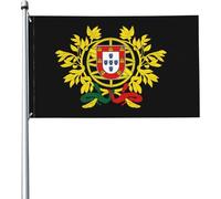 Armoiries Du Portugal Drapeaux De Jardin Avec Œillets Drapeau De Jardin Drôle Bannière Pour Pelouse Porche Intérieure 90X150Cm