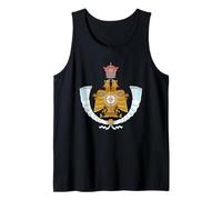 Armoiries du Prince héritier iranien avec Blason impérial Persan Débardeur