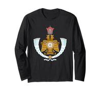 Armoiries du Prince héritier iranien avec Blason impérial Persan Manche Longue
